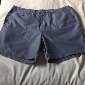 J. Crew Men Blue Swim Trunks, size 34